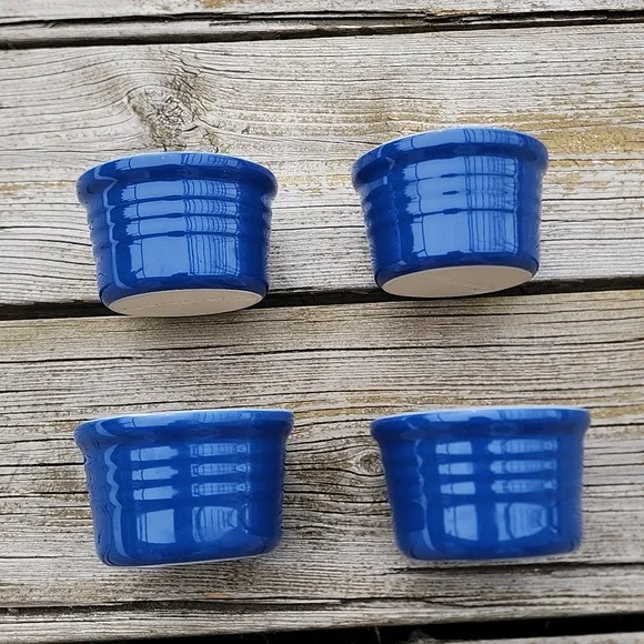 4 Le Creuset Stackable Ramekins Blueberry Color - Picture 7 of 16